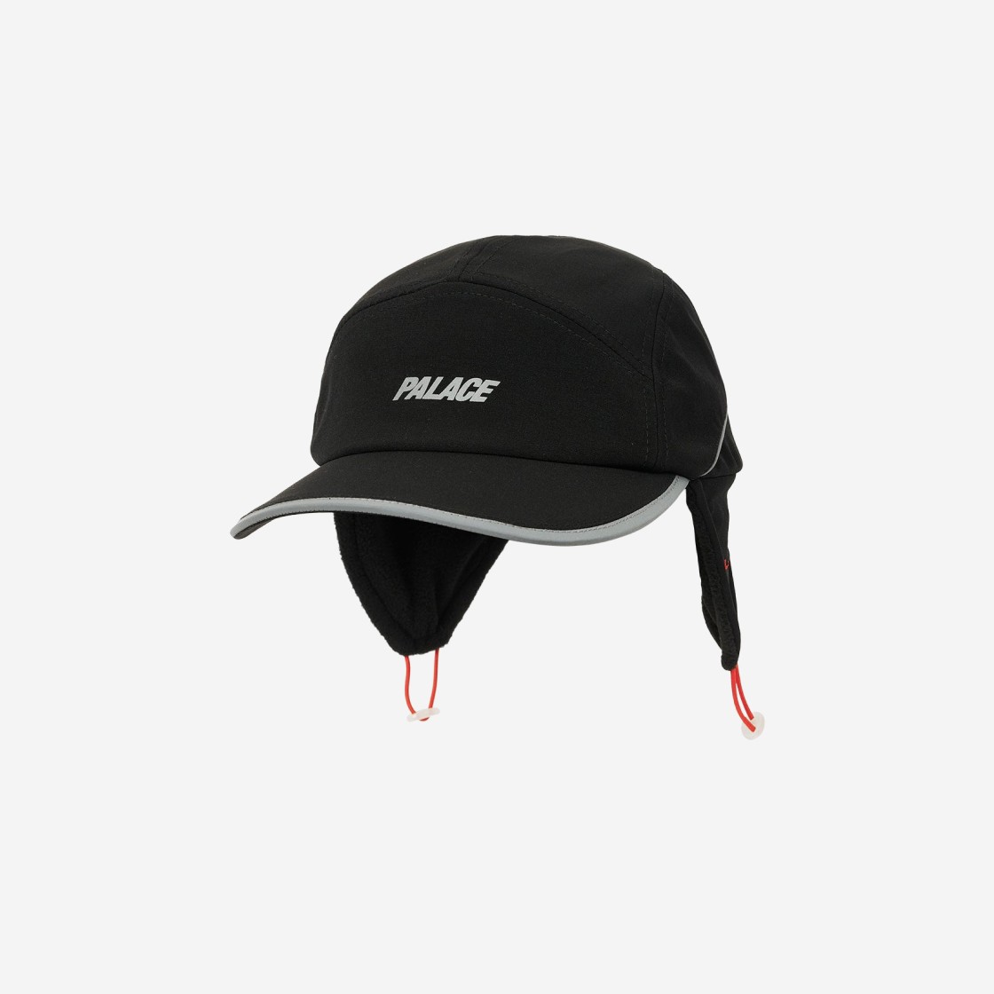 Palace Paltech Shell Earflap Runner Black - 23SS 상세 이미지 1