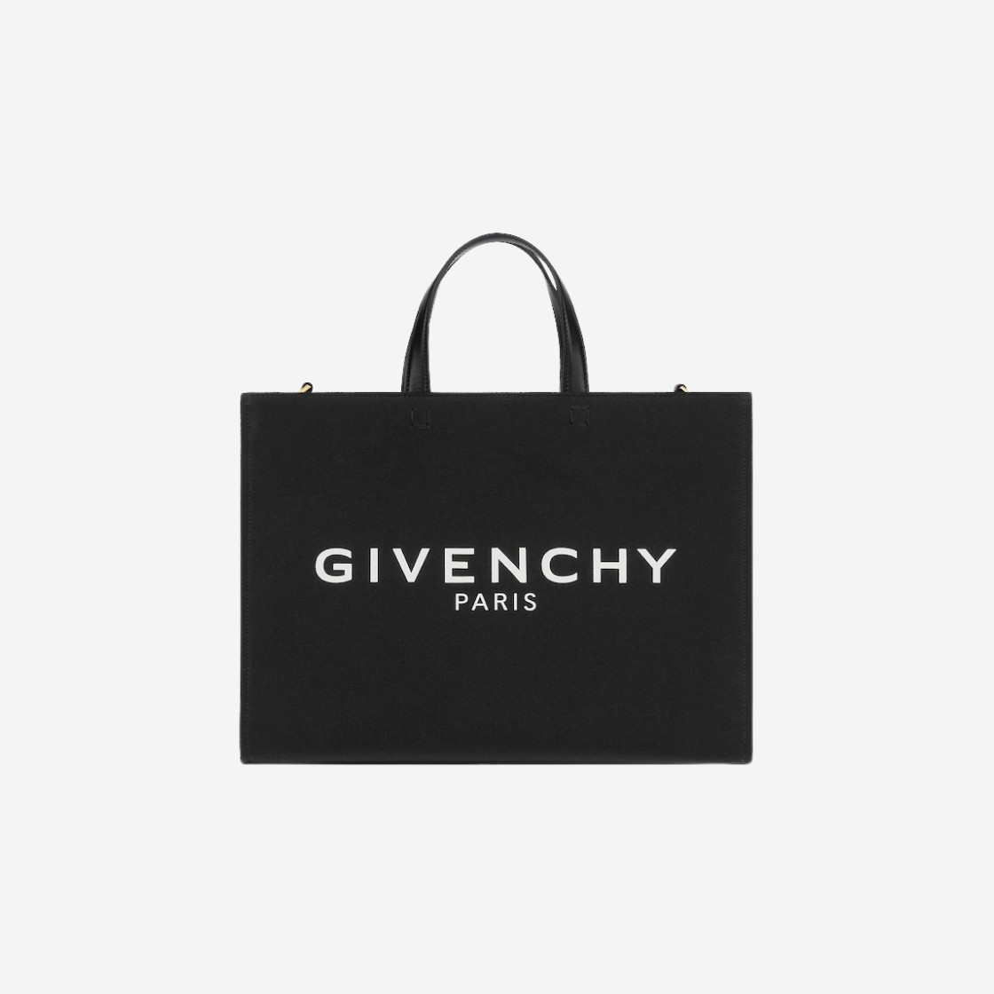 Givenchy Medium G Tote Shopping Bag in Canvas Black 상세 이미지 1