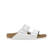 Birkenstock Arizona Natural Leather White - Narrow