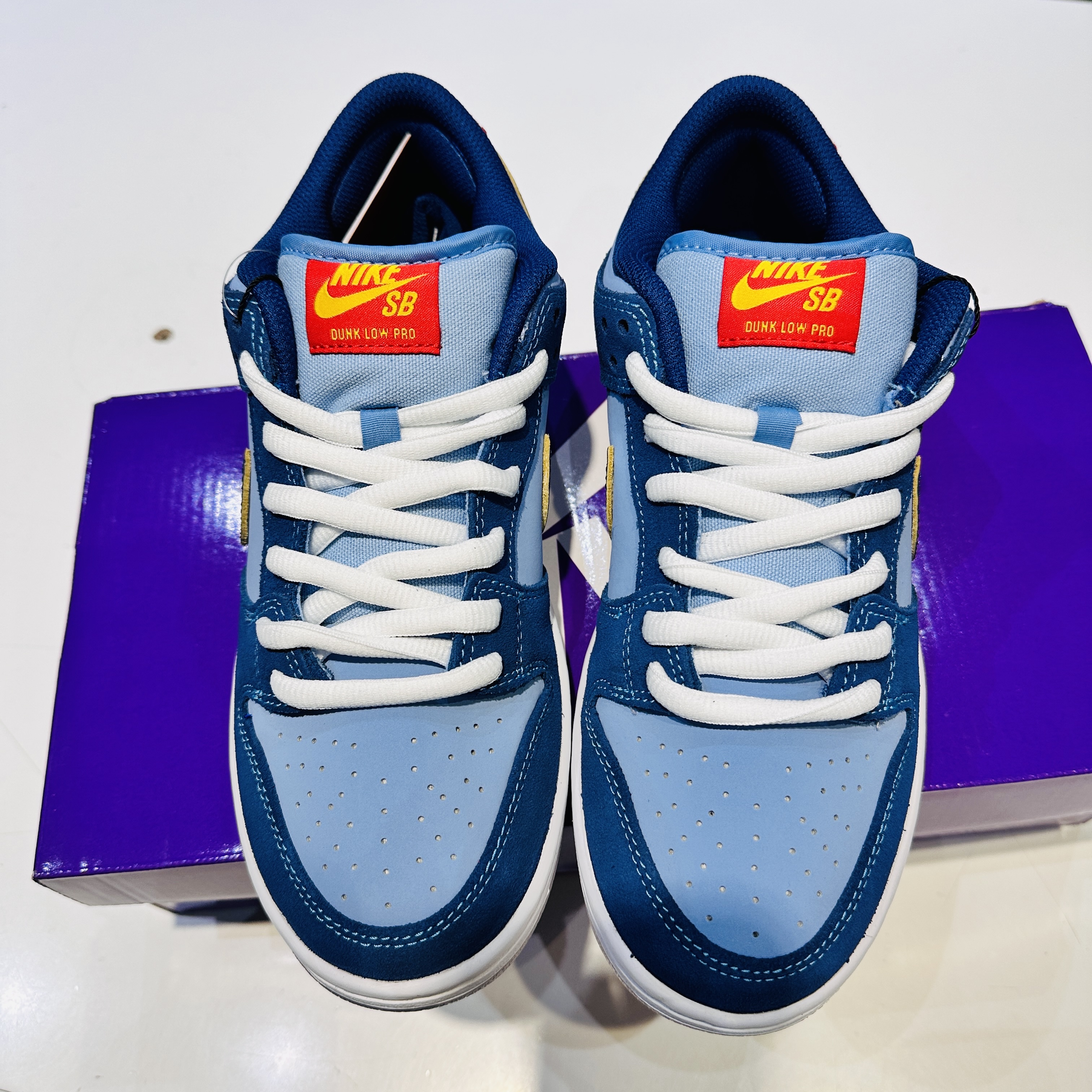 Nike x Why So Sad? SB Dunk Low Pro Coastal Blue 착용 스타일 - 1