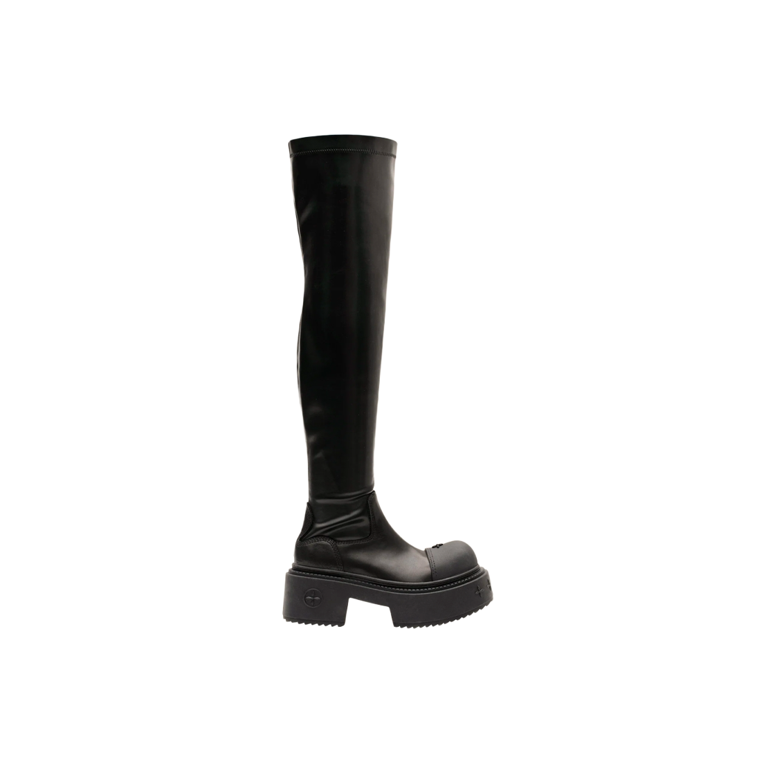 (W) 에스엠에프케이 컴패스 라이더 하이 부츠 블랙((W) SMFK Compass Rider High Boots Black)