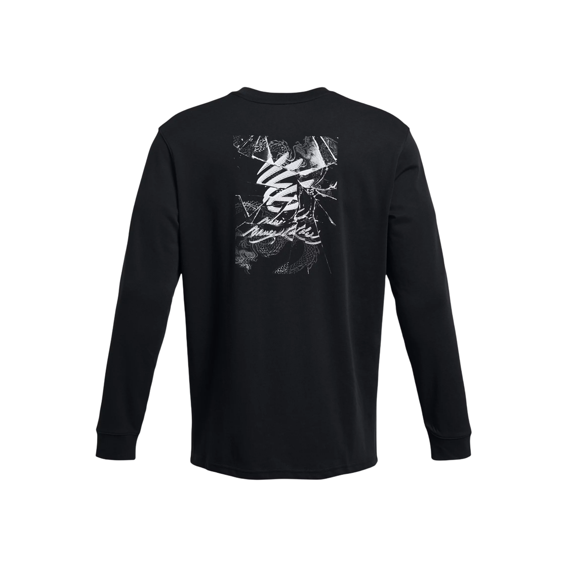 Under Armour x Bruce Lee Curry Lunar New Year Future Dragon Long Sleeve Black 상세 이미지 1