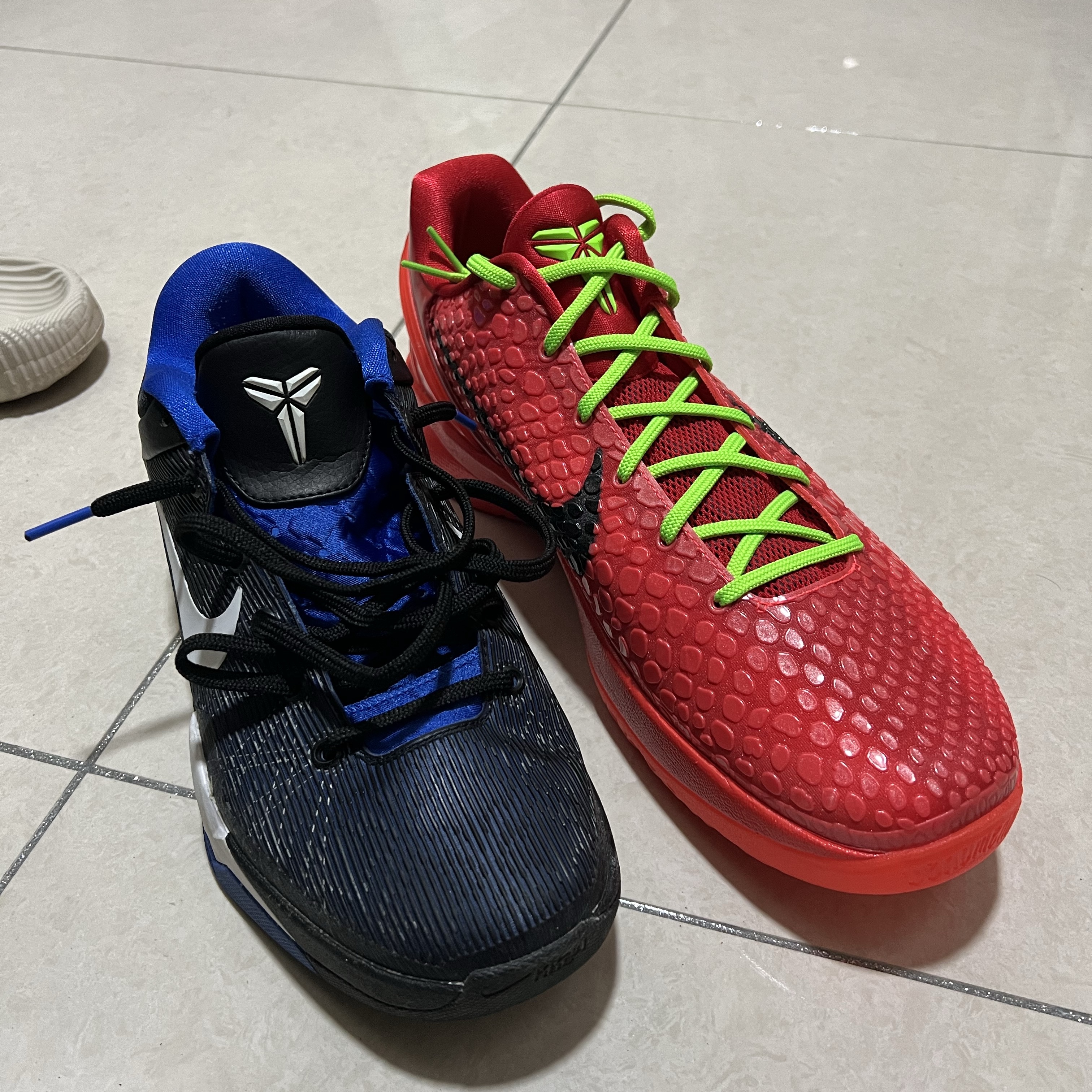 Nike Zoom Kobe 7 Duke, Nike Kobe 6 Protro Reverse 착용 스타일