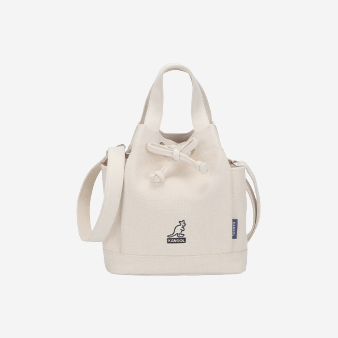 Kangol Sally Canvas Bucket Bag 3810 Ivory 상세 이미지 1