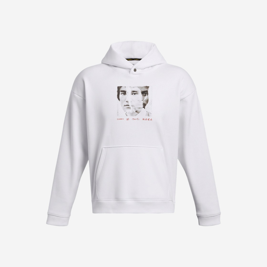 Under Armour x Bruce Lee Curry Hoodie White 상세 이미지 1