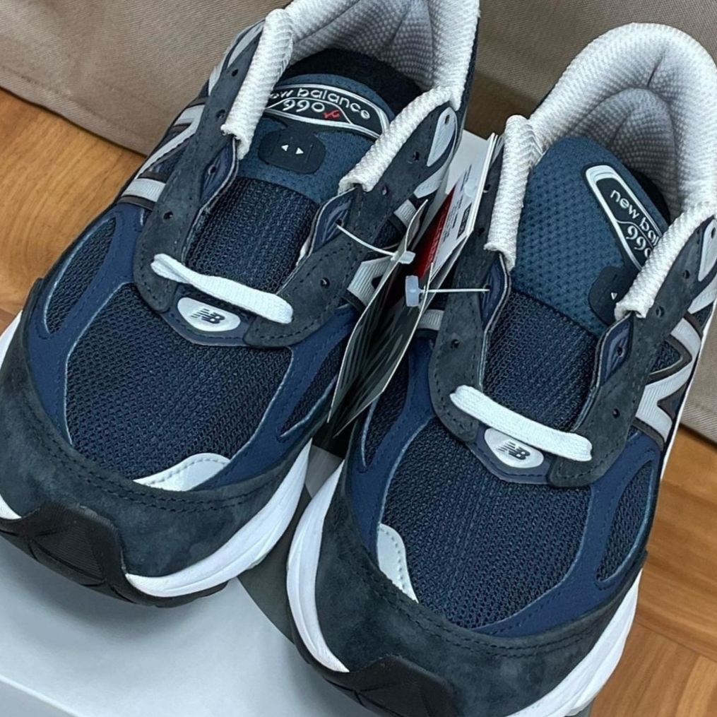 New Balance 990v6 Made in USA Eclipse - D Standard 착용 스타일