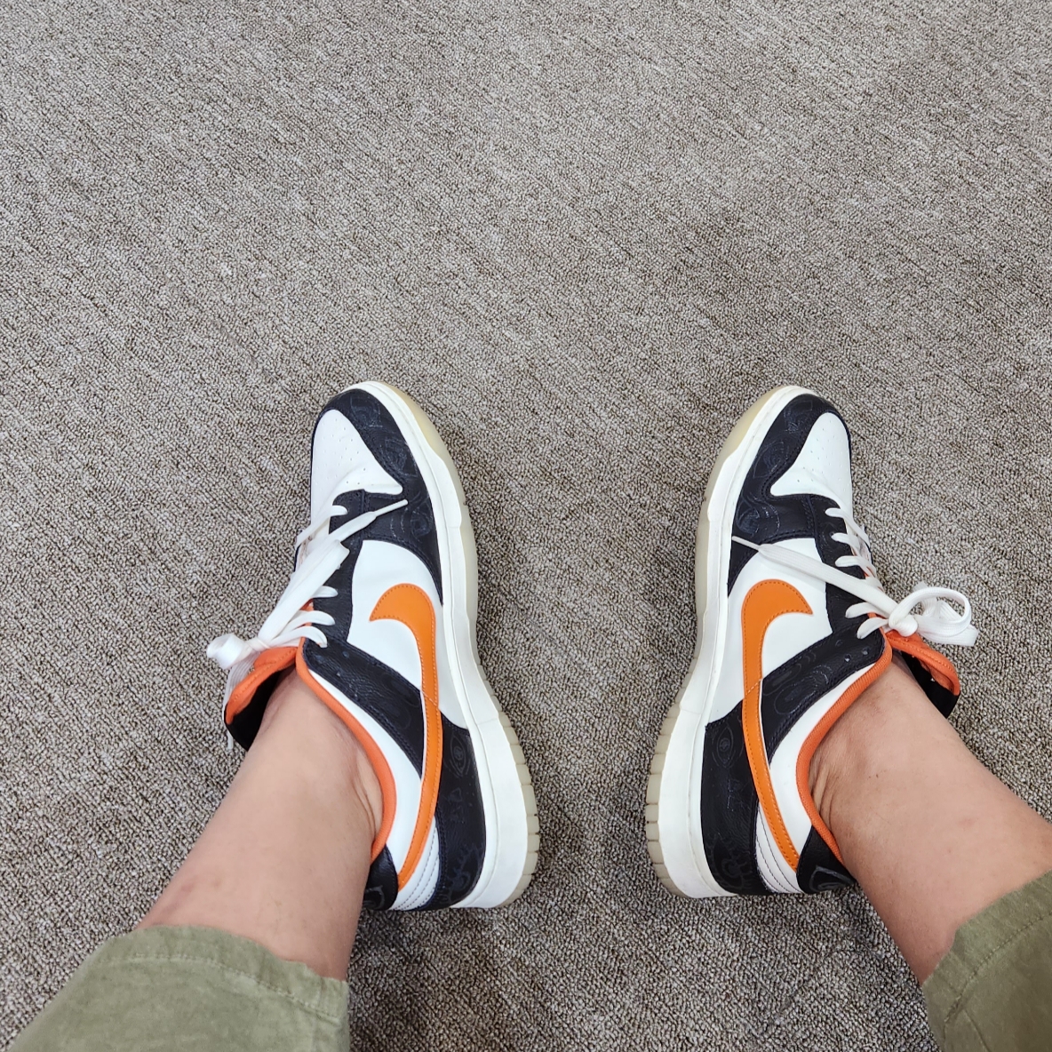Nike Dunk Low Retro PRM Halloween 착용 스타일