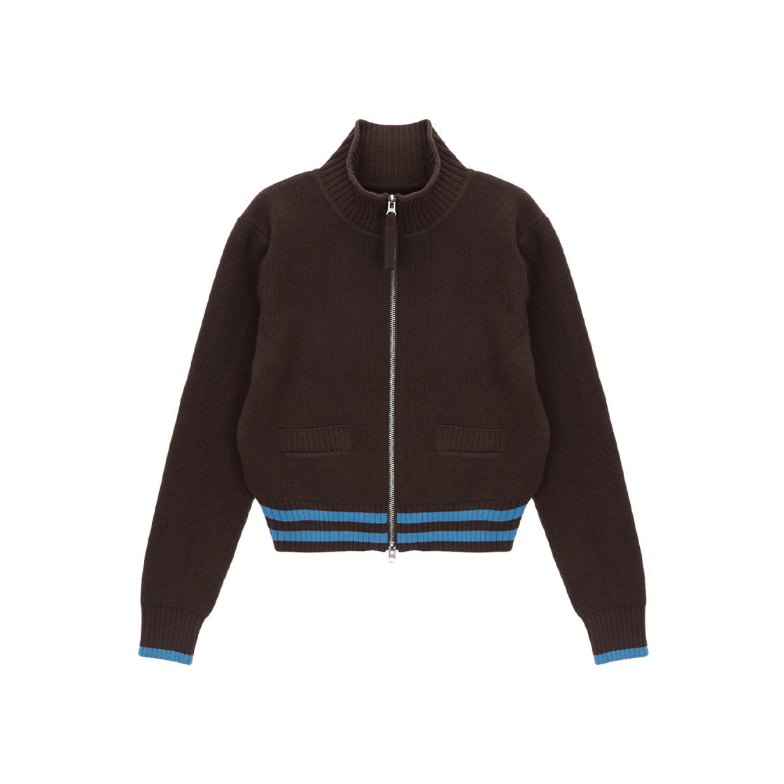 COZY GRADATION CARDIGAN IN BROWN