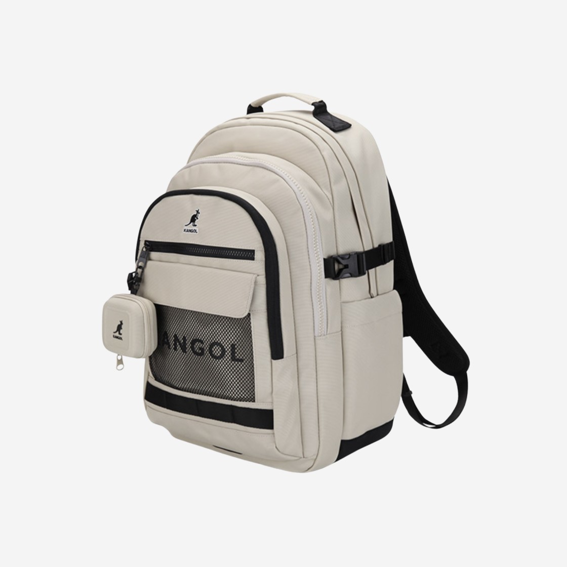 Kangol Nova 2 Backpack 1448 Ecru 상세 이미지 2