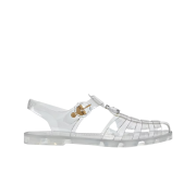 Gucci Sandal with Double G Transparent