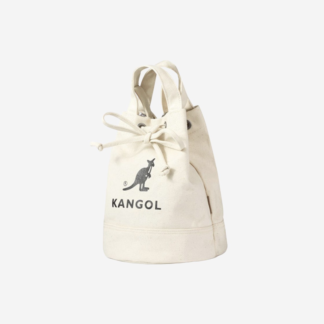 Kangol Alice Canvas Bucket Bag 3738 Ivory 상세 이미지 2