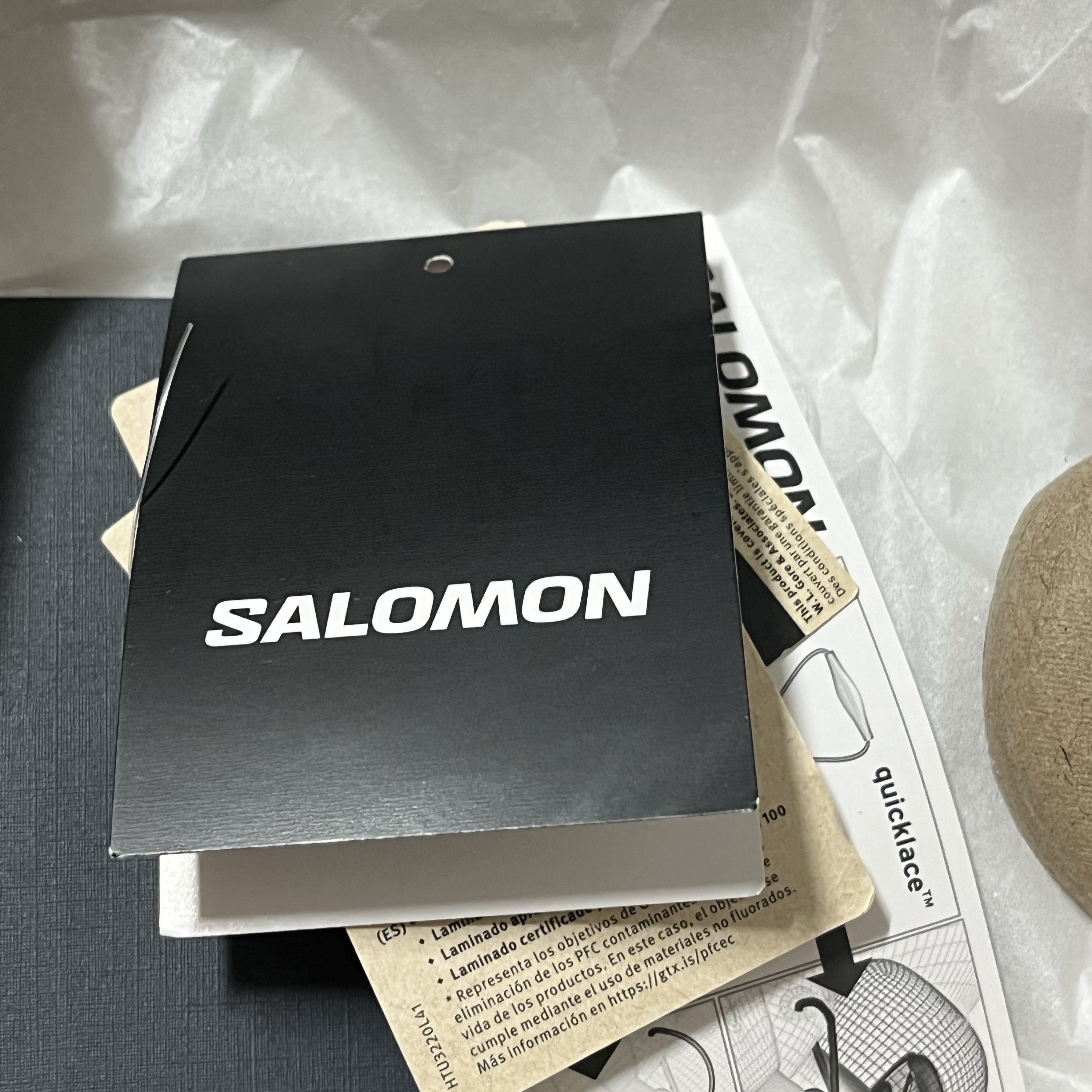 Salomon XT-6 GTX Black Silver 착용 스타일 - 4