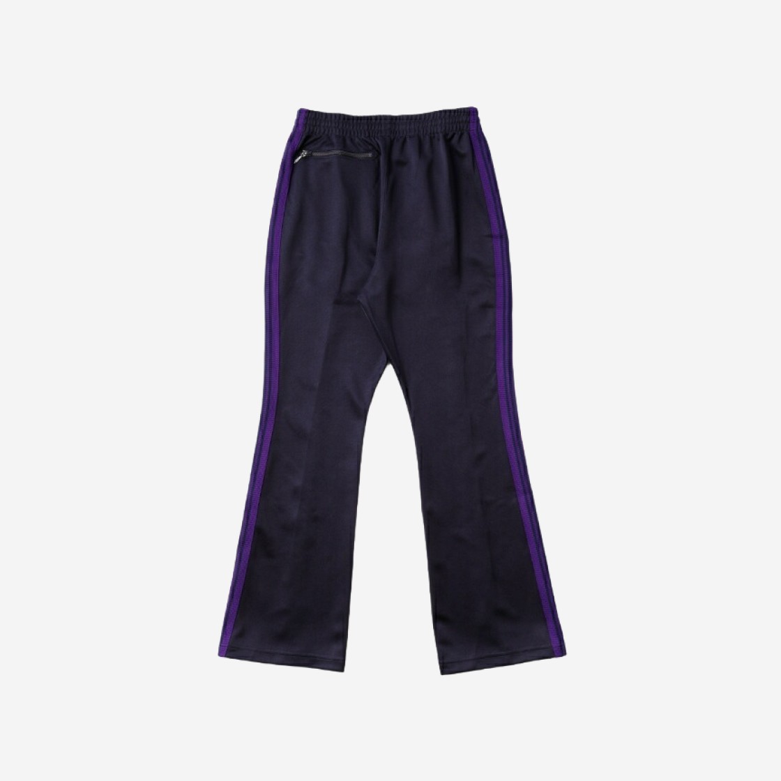 Needles Boot-Cut Track Pants Poly Smooth Navy 상세 이미지 2