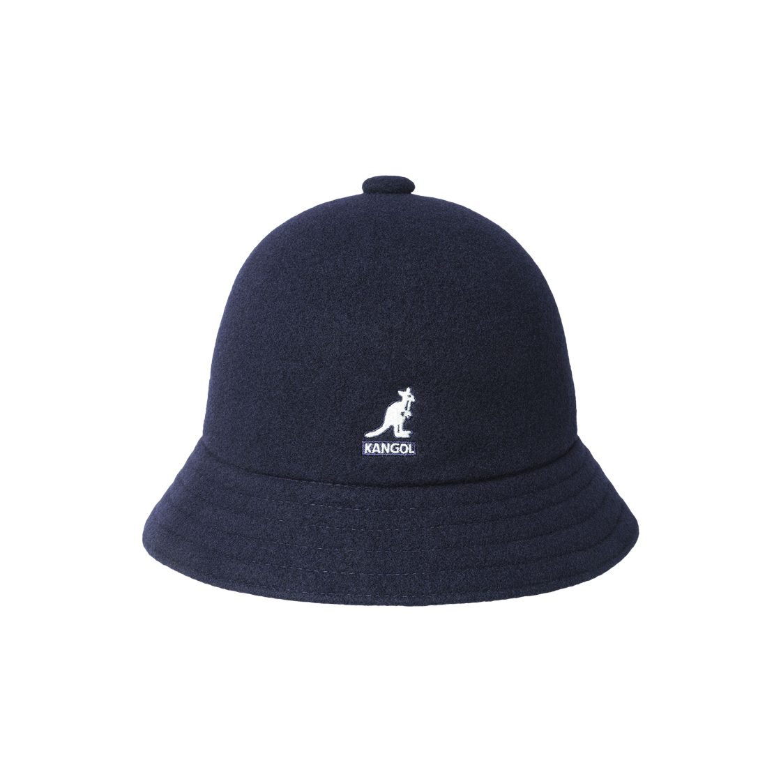 Kangol Wool Casual Bucket Hat Dark Blue 상세 이미지 1