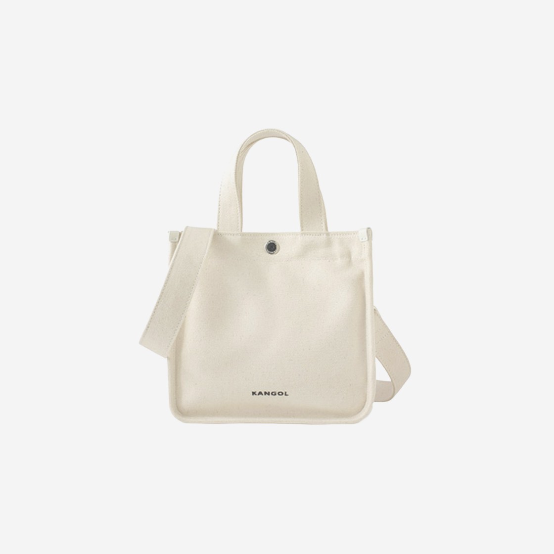 Kangol Canvas Mini Tote Bag 3727 Ivory 상세 이미지 3