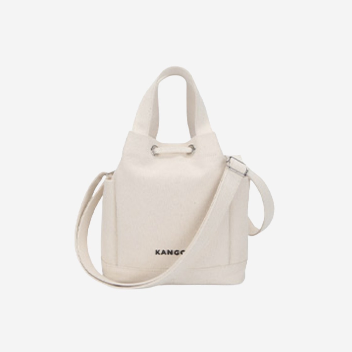 Kangol Sally Canvas Bucket Bag 3810 Ivory 상세 이미지 3