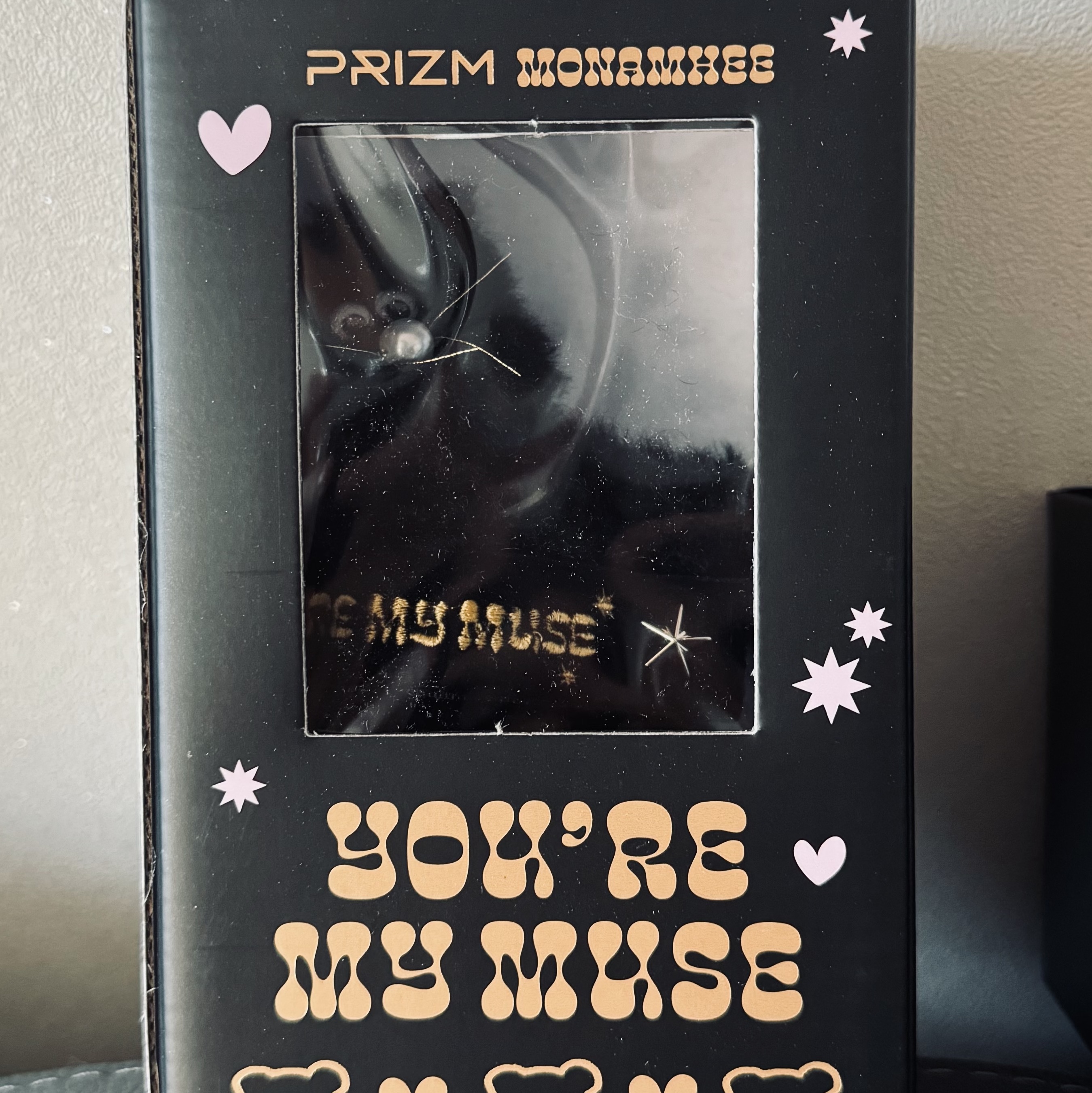 Monamhee Muse Edition Keyring Black 착용 스타일