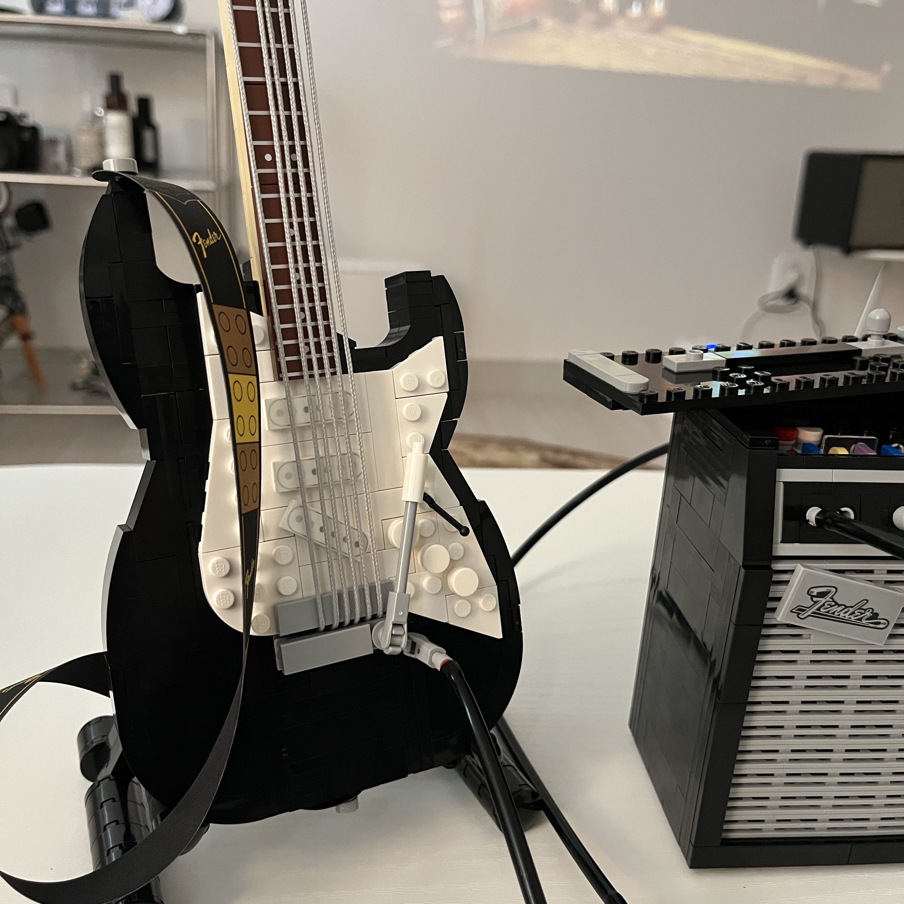 Lego Fender Stratocaster 착용 스타일