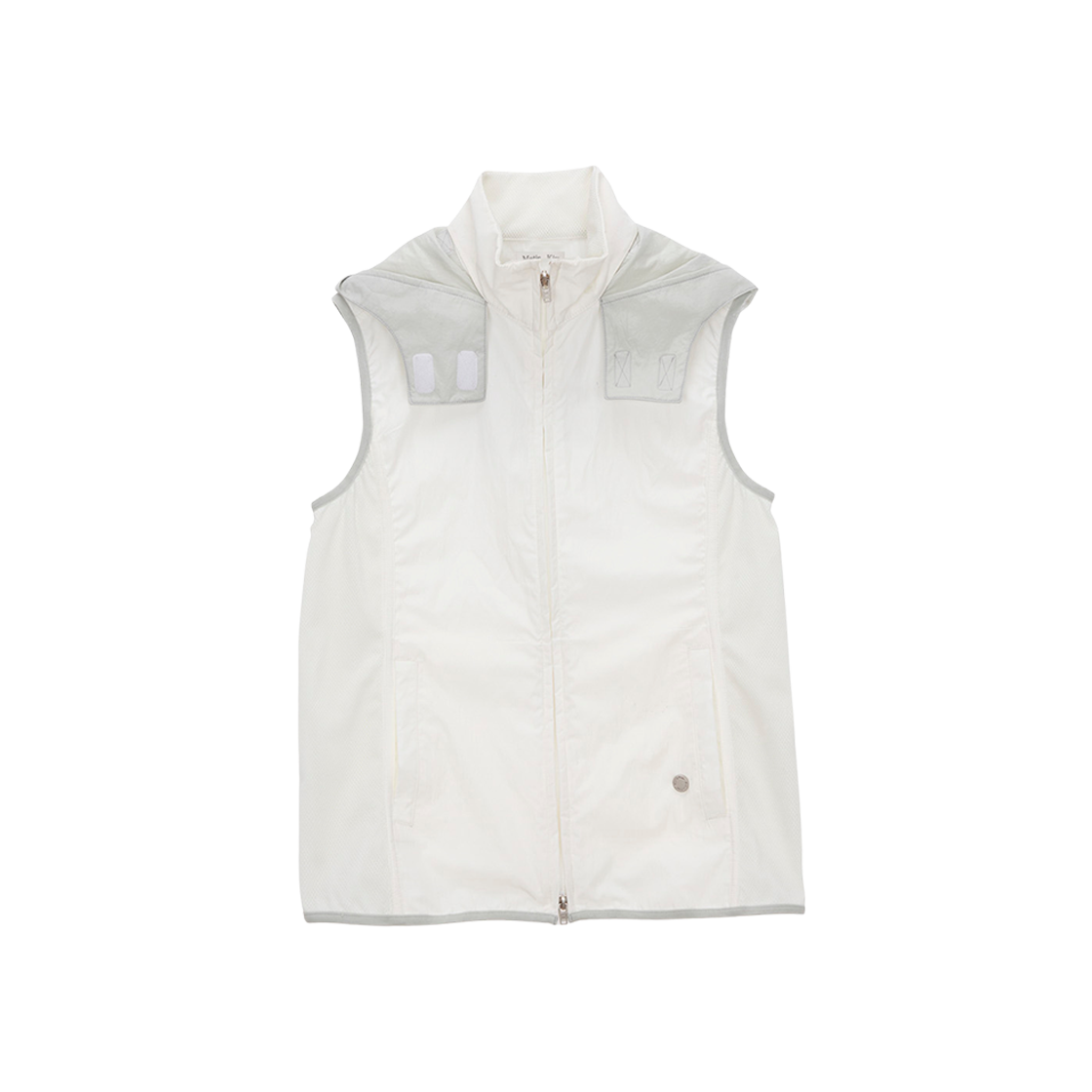 (W) Matin Kim Nylon Guider Vest Ivory 상세 이미지 1