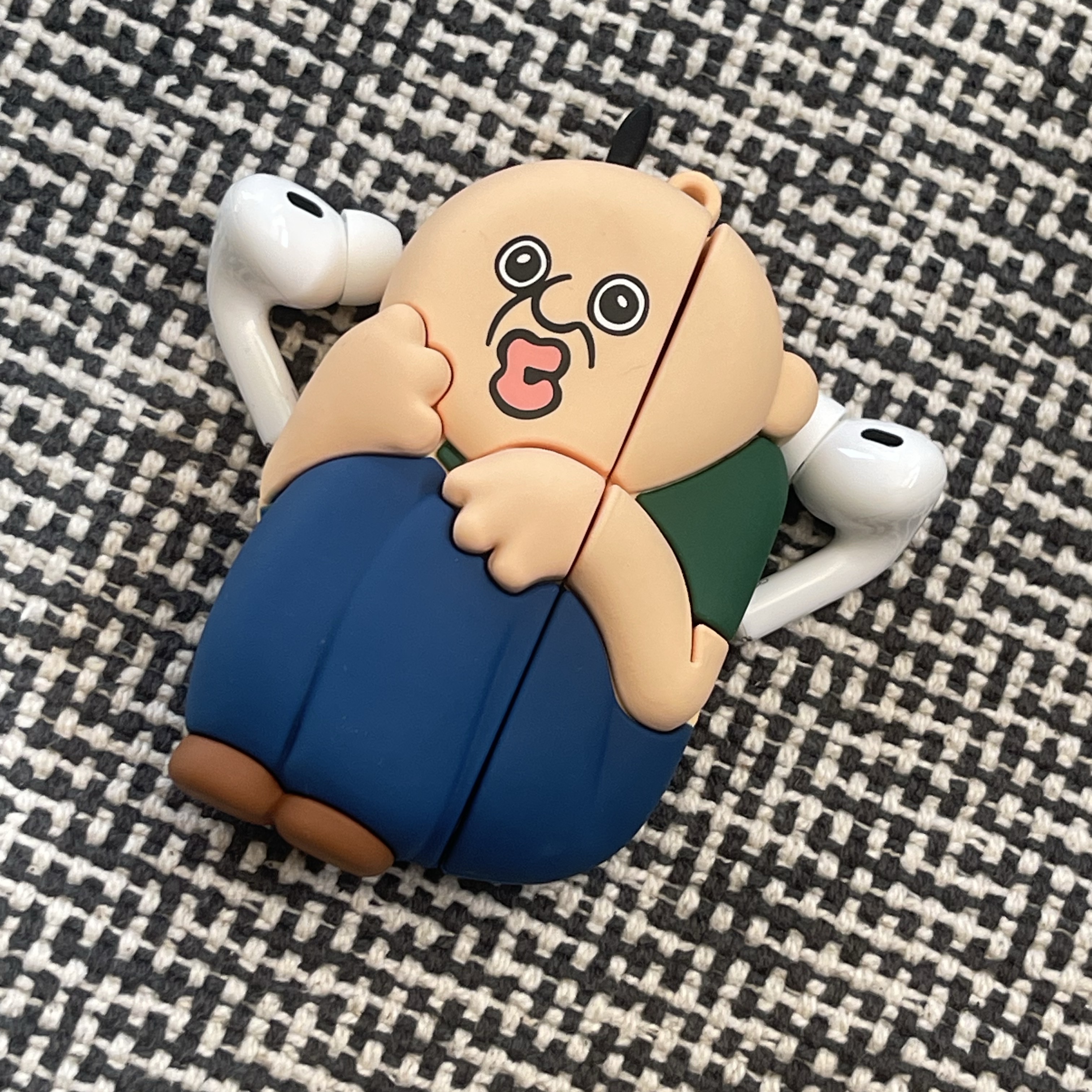 Bbangbbang Crouch Airpods Pro 2nd Gen Case 착용 스타일