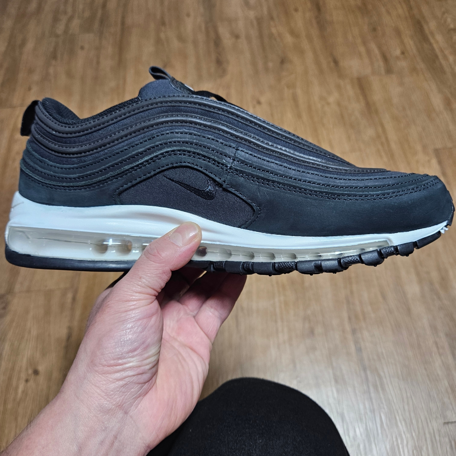 Nike Air Max 97 SE Off Noir 착용 스타일 - 2