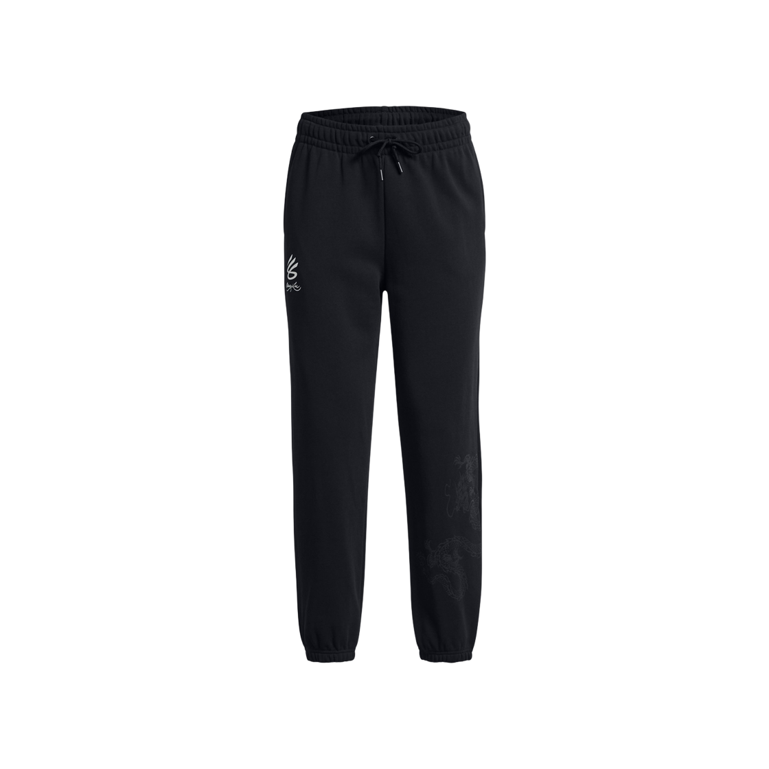 (W) Under Armour x Bruce Lee Curry Lunar New Year Future Dragon Joggers Black 상세 이미지 1