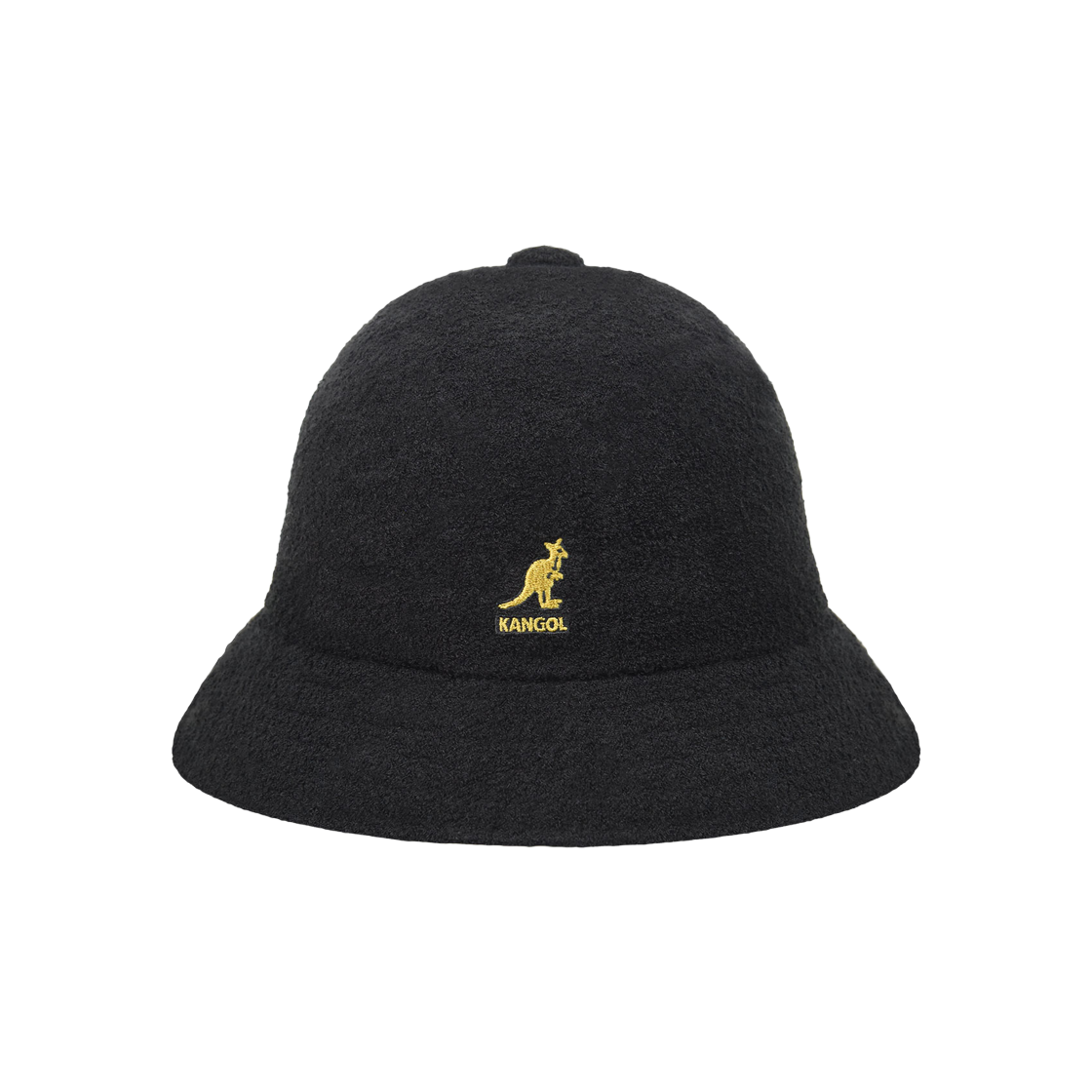 Kangol Bermuda Casual Bucket Hat Black Gold 상세 이미지 1