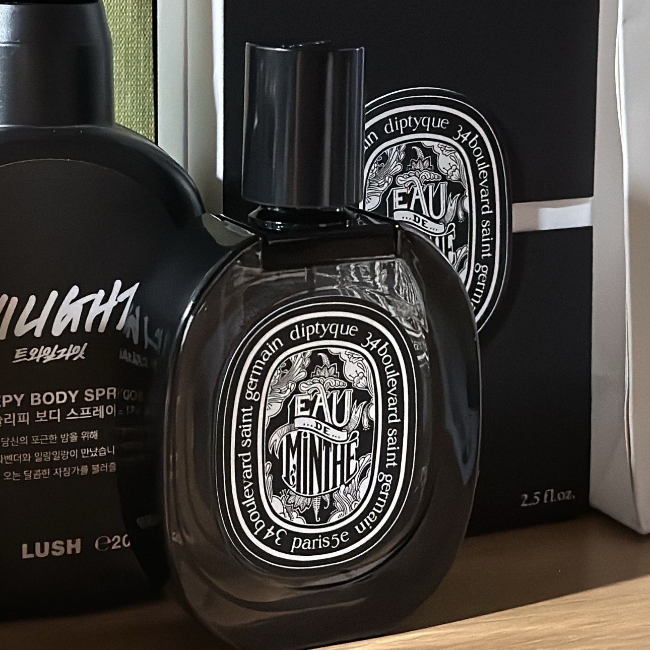 Diptyque Eau De Minthe Eau De Parfum 75ml 착용 스타일