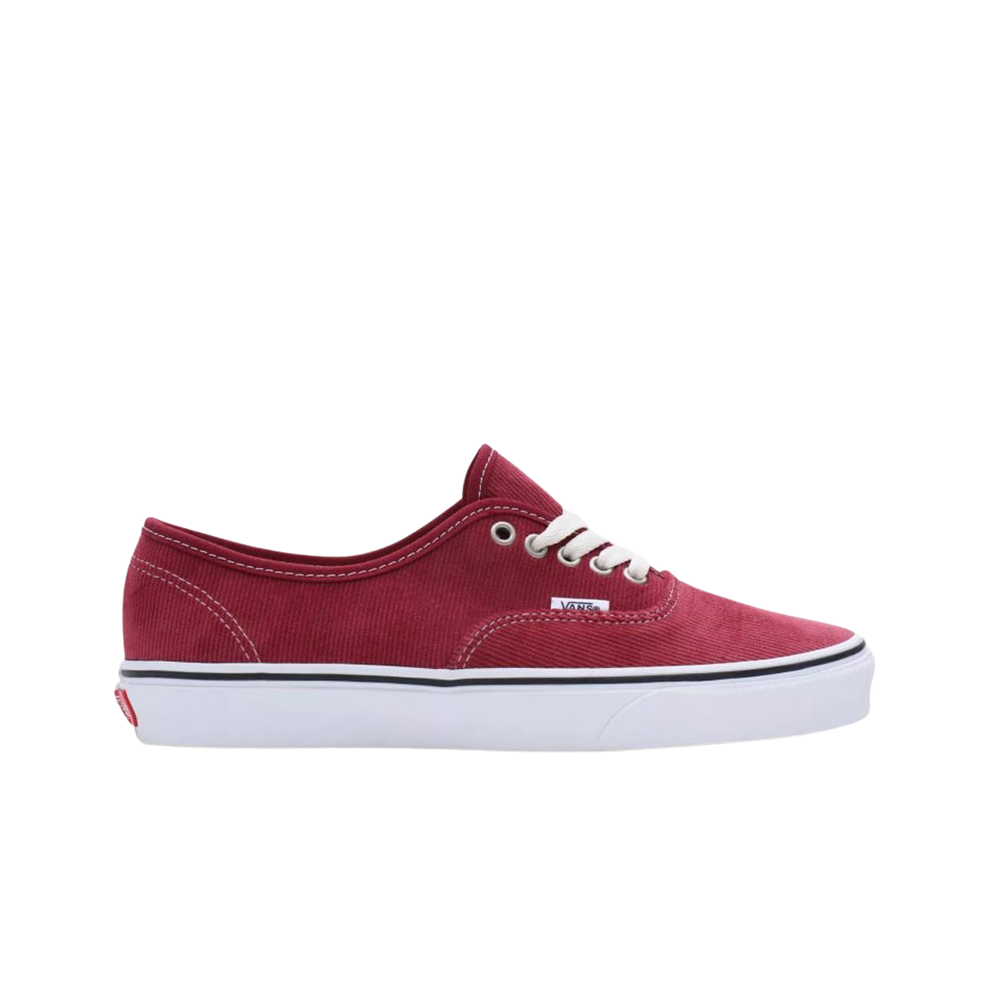 VN0009PV9D0 Vans Authentic Corduroy Rumba Red - 대표 이미지 #1