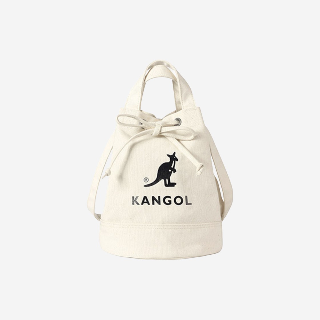 Kangol Alice Canvas Bucket Bag 3738 Ivory 상세 이미지 1