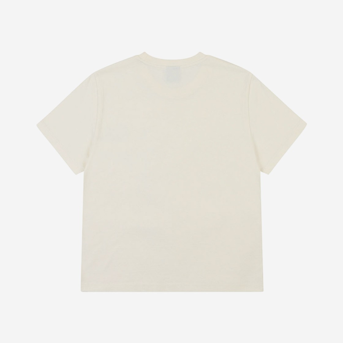 (W) Kangol Basic T-Shirt 2753 Ivory 상세 이미지 2