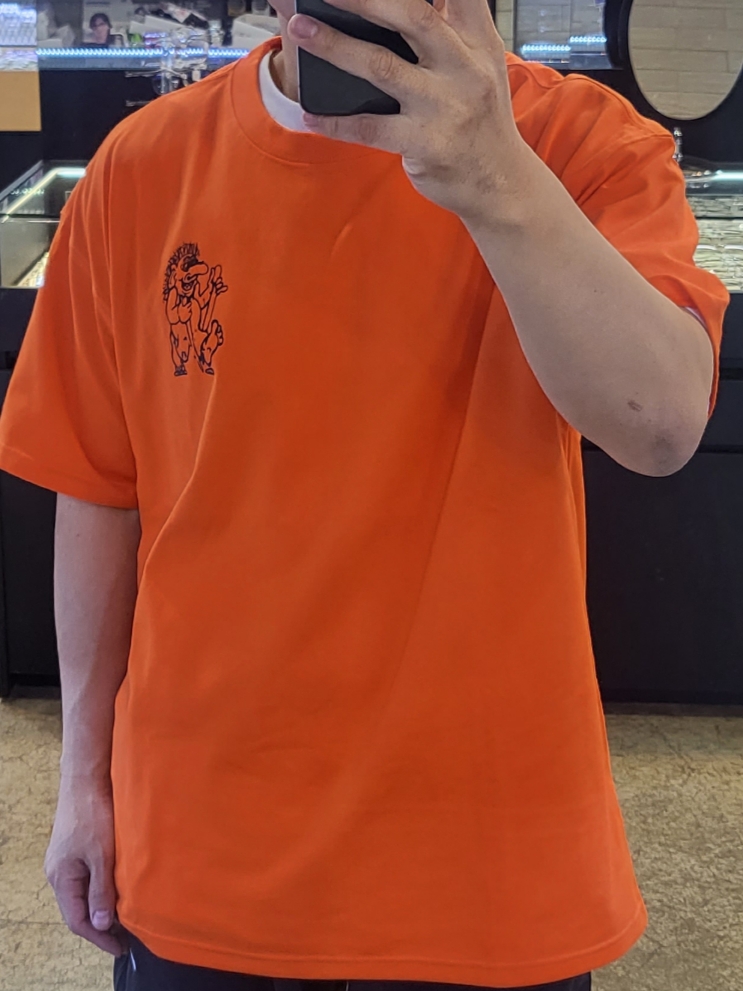 Nike NRG ACG T-Shirt Trolls Rush Orange - US/EU 착용 스타일 - 2