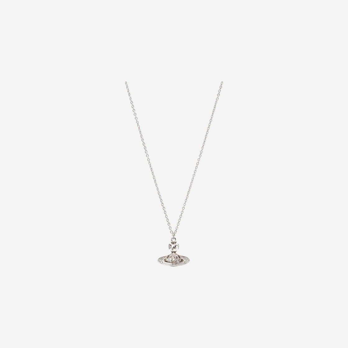 Vivienne Westwood Pina Small Bas Relief Necklace Silver 상세 이미지 1