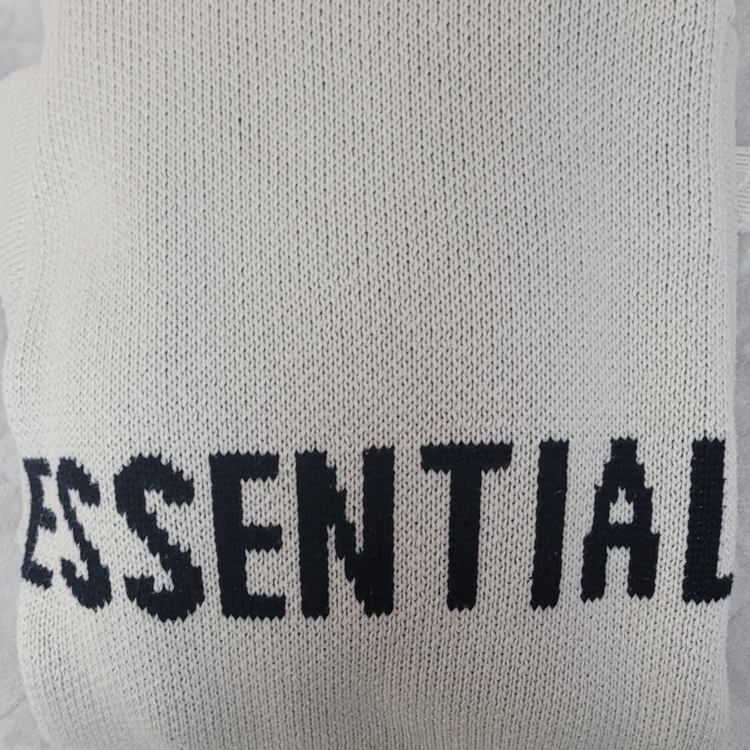 Essentials Knit Pullover Hoodie Moss - 21SS 착용 스타일