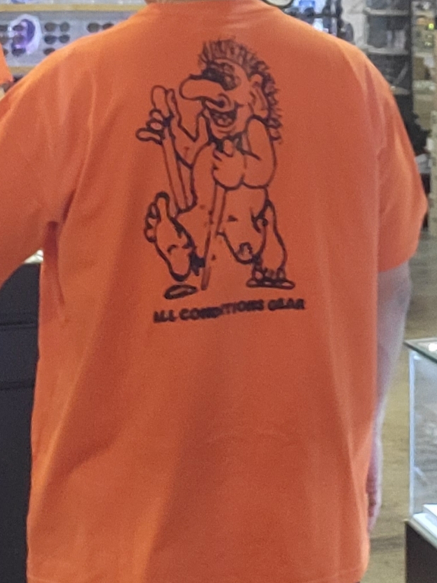 Nike NRG ACG T-Shirt Trolls Rush Orange - US/EU 착용 스타일 - 3
