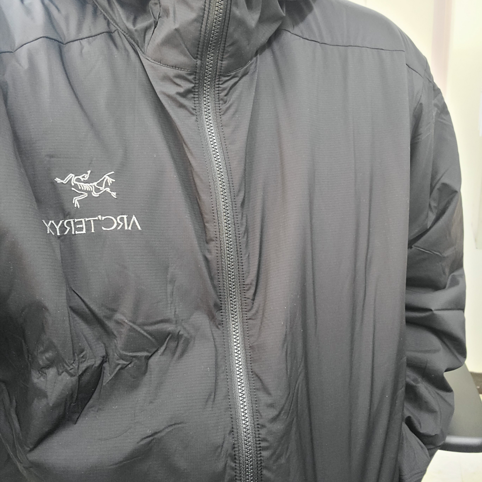 Arc'teryx Atom LT Hoody Black 착용 스타일