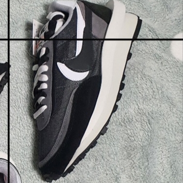 Nike x Sacai LDWaffle Black 착용 스타일