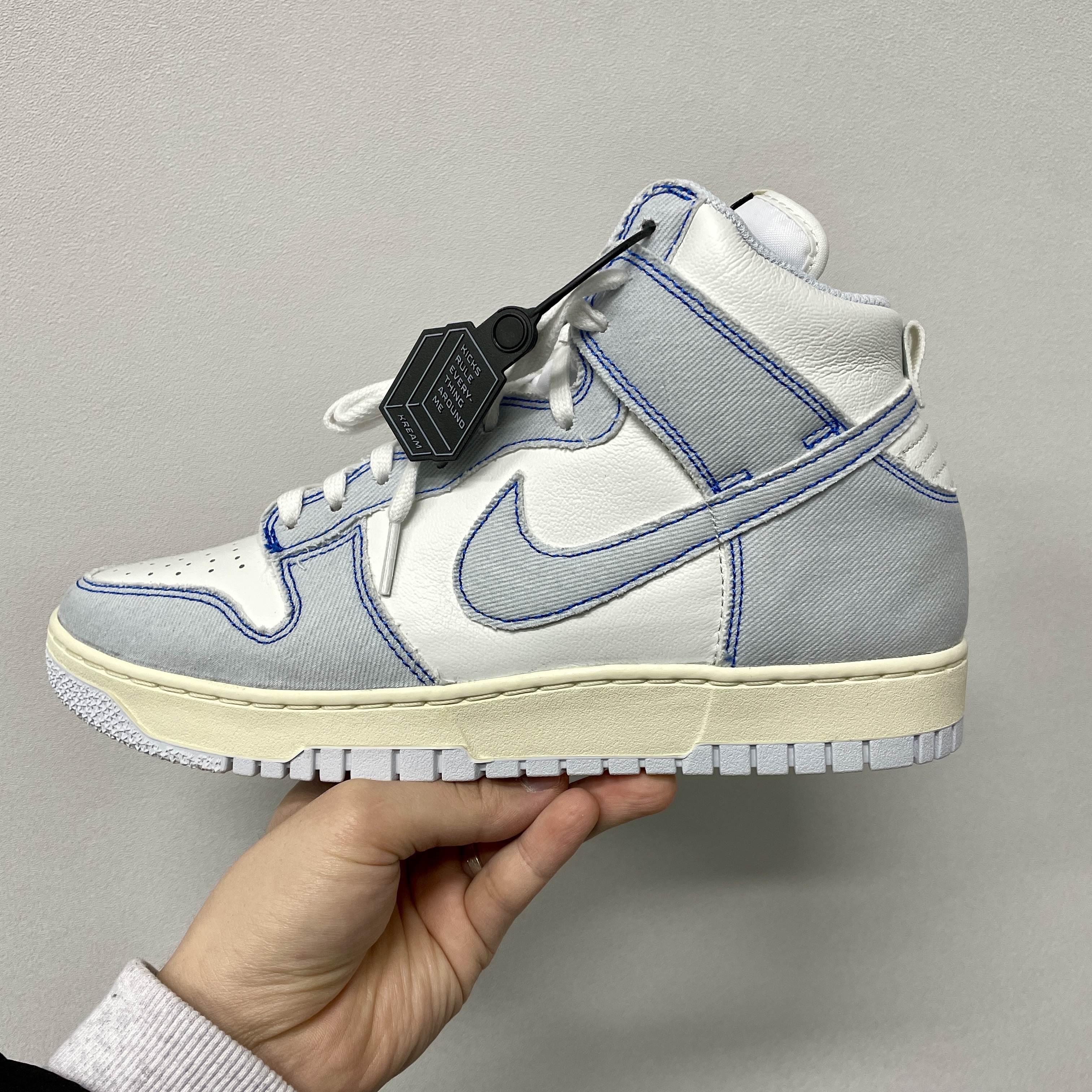 Nike Dunk High 1985 Royal Blue 착용 스타일