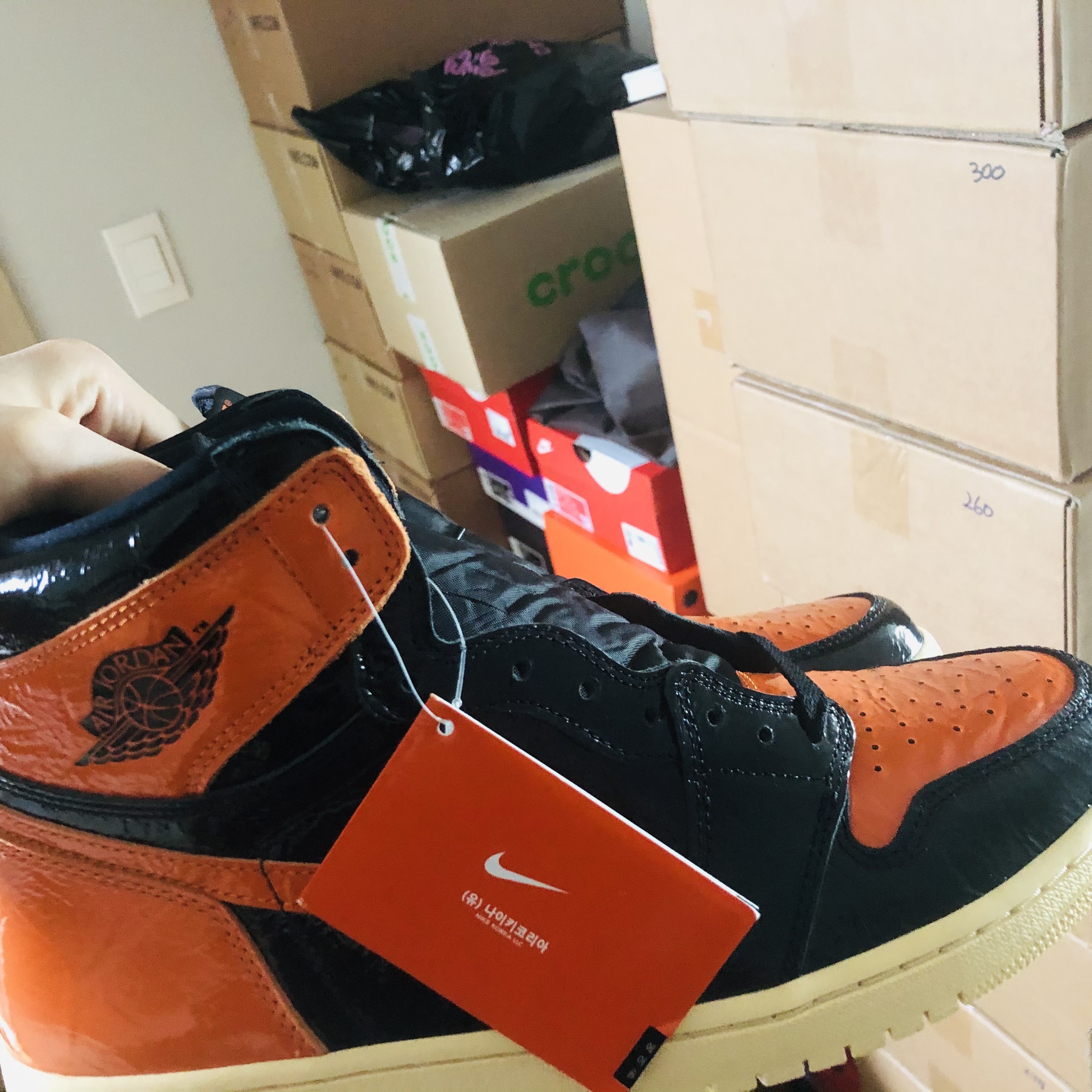 Jordan 1 Retro High Shattered Backboard 3.0 착용 스타일