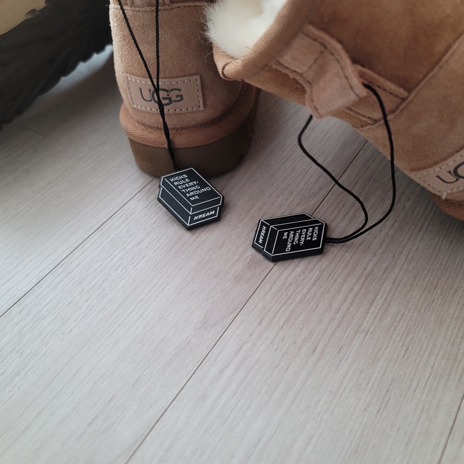 UGG Classic Mini Boots Chestnut, (W) UGG Classic Mini II Boots Chestnut 착용 스타일 - 4
