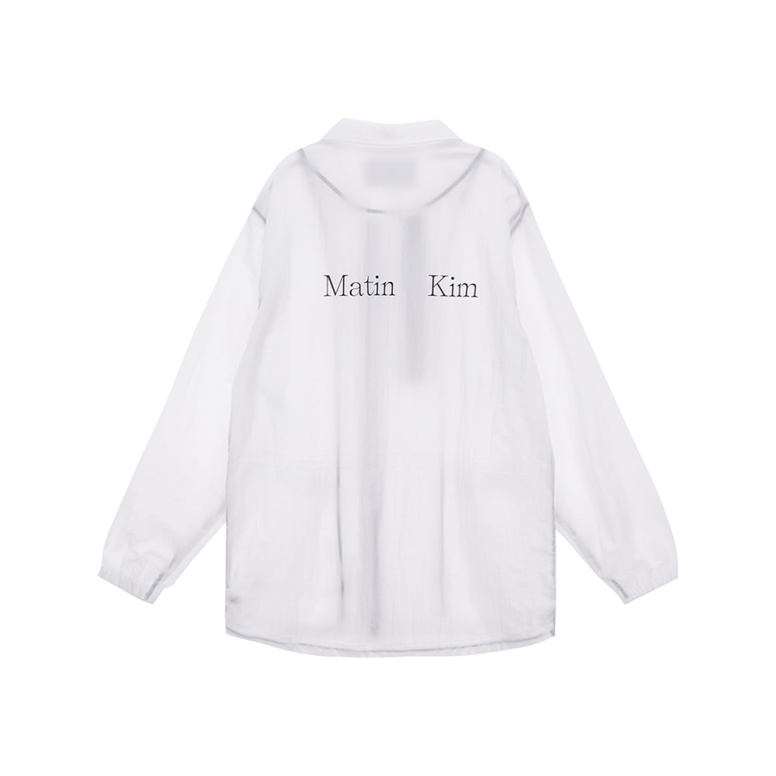 (W) Matin Kim Two Way Anorak Jumper White 상세 이미지 2