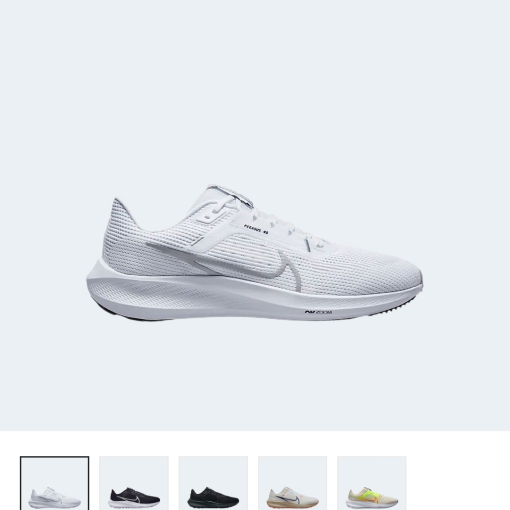 Nike Zoom Pegasus Turbo Next Nature White Light Bone 착용 스타일