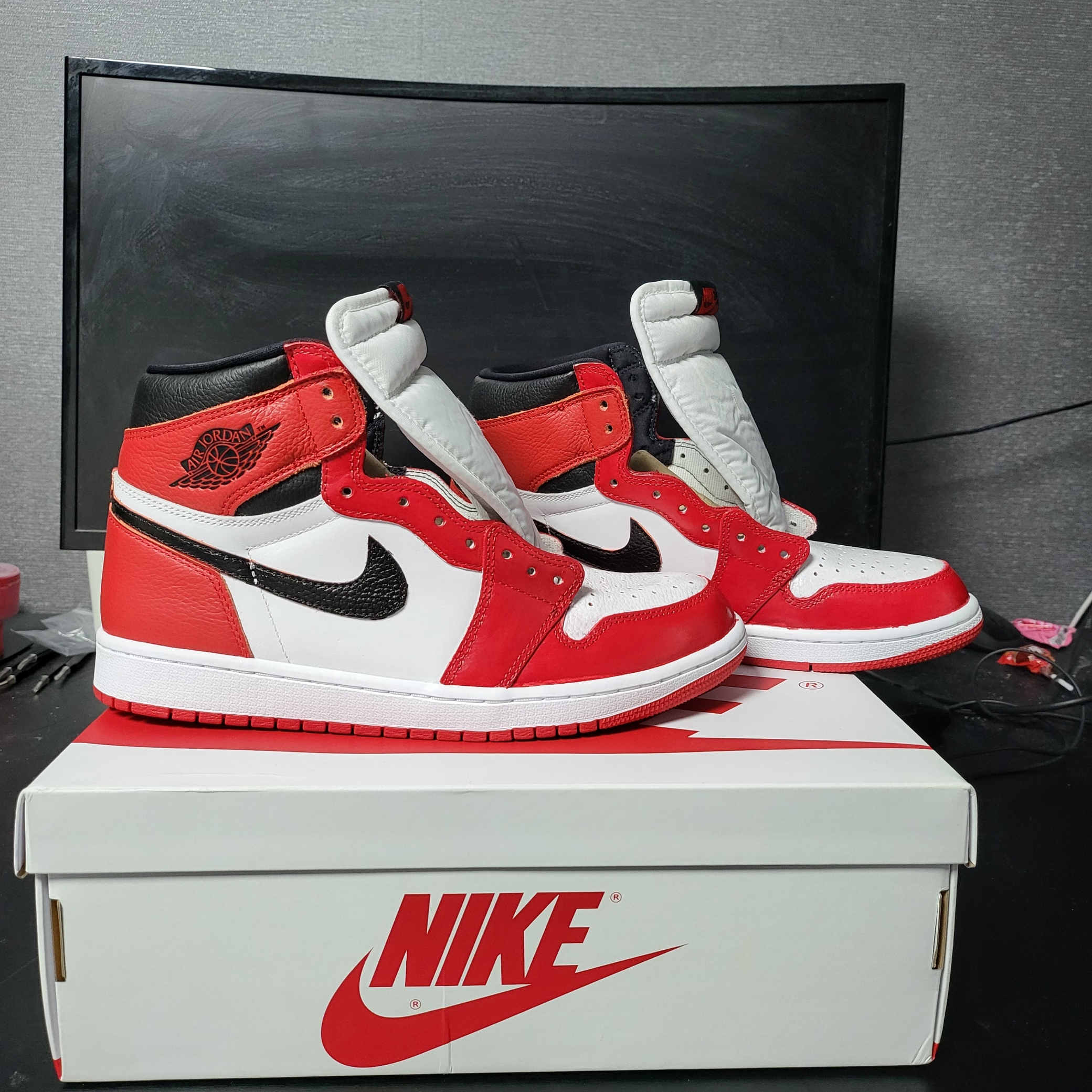 Jordan 1 Retro High OG Heritage 착용 스타일