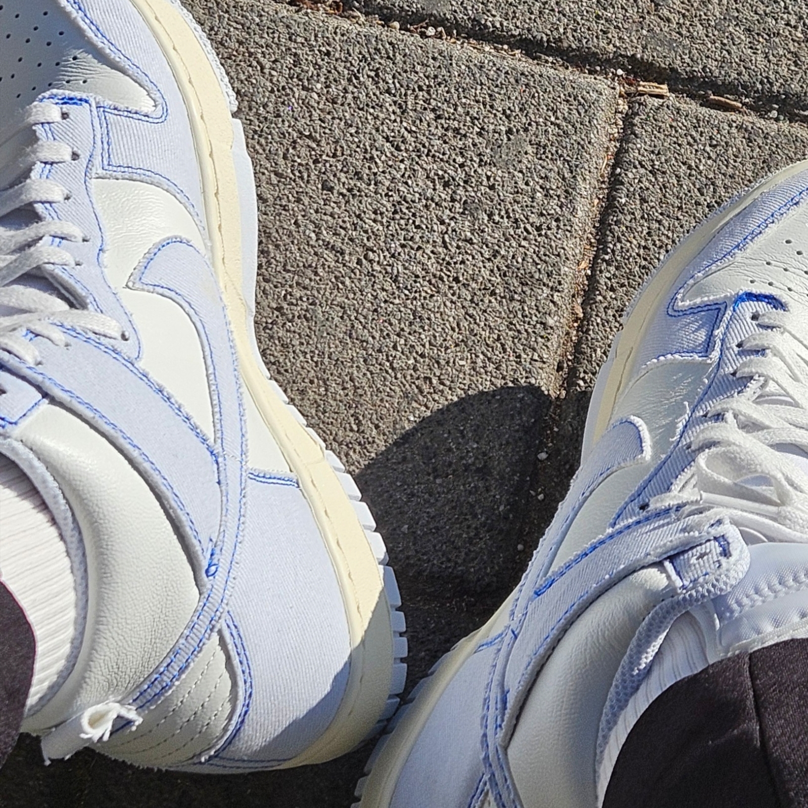 Nike Dunk High 1985 Royal Blue 착용 스타일