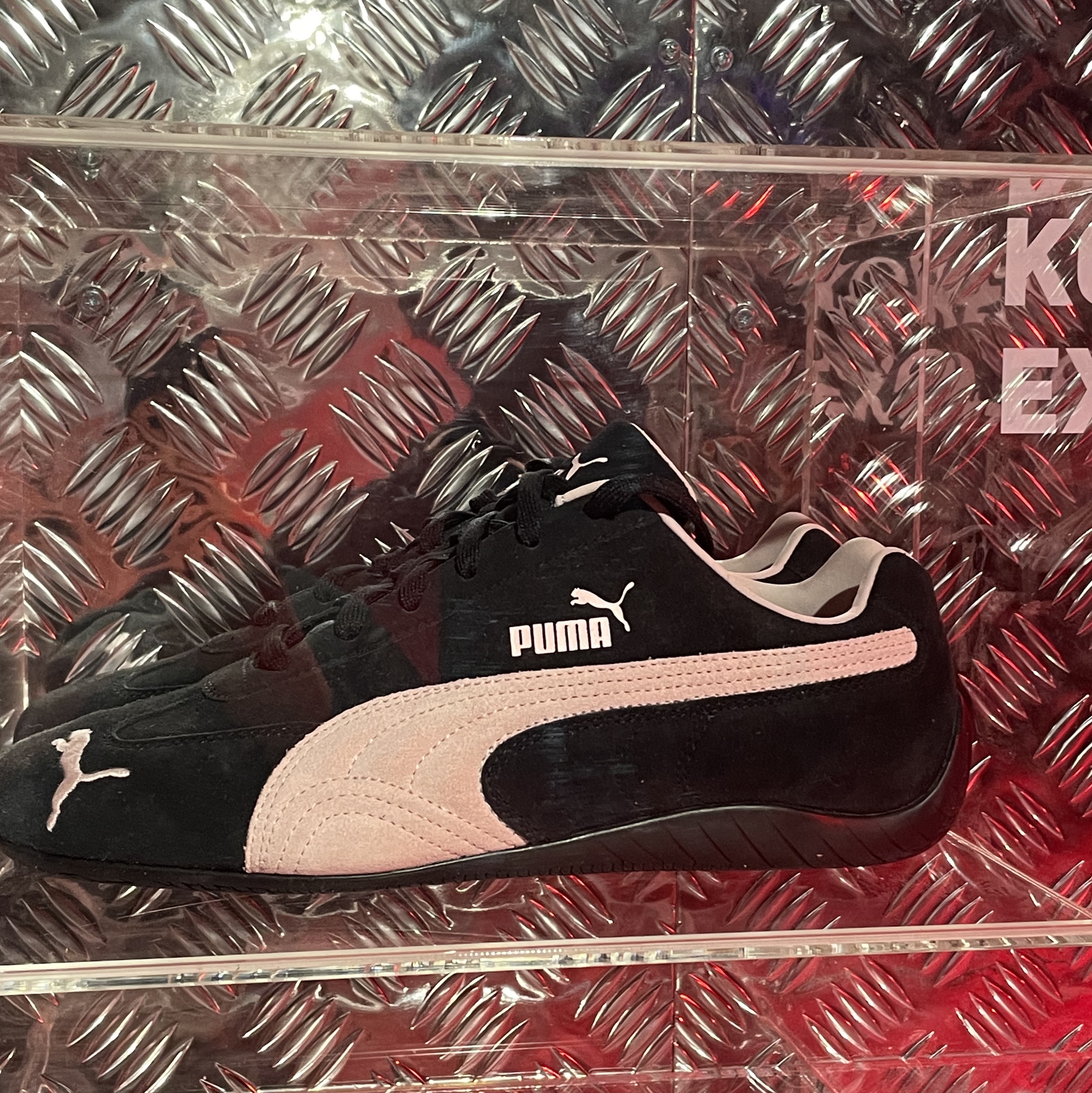 Puma Speedcat LS Black White 착용 스타일