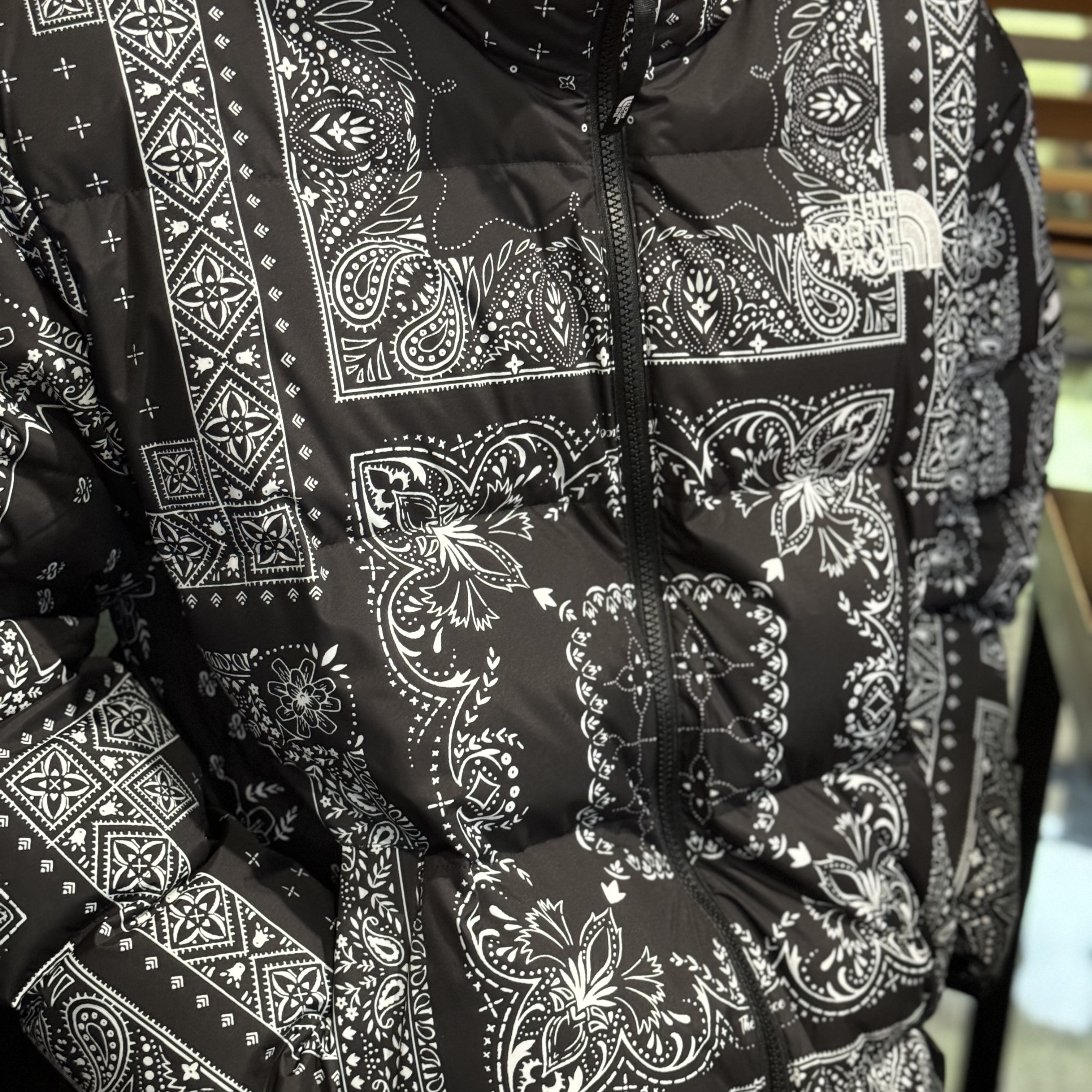 The North Face Novelty Lofty Down Jacket Real Black 착용 스타일