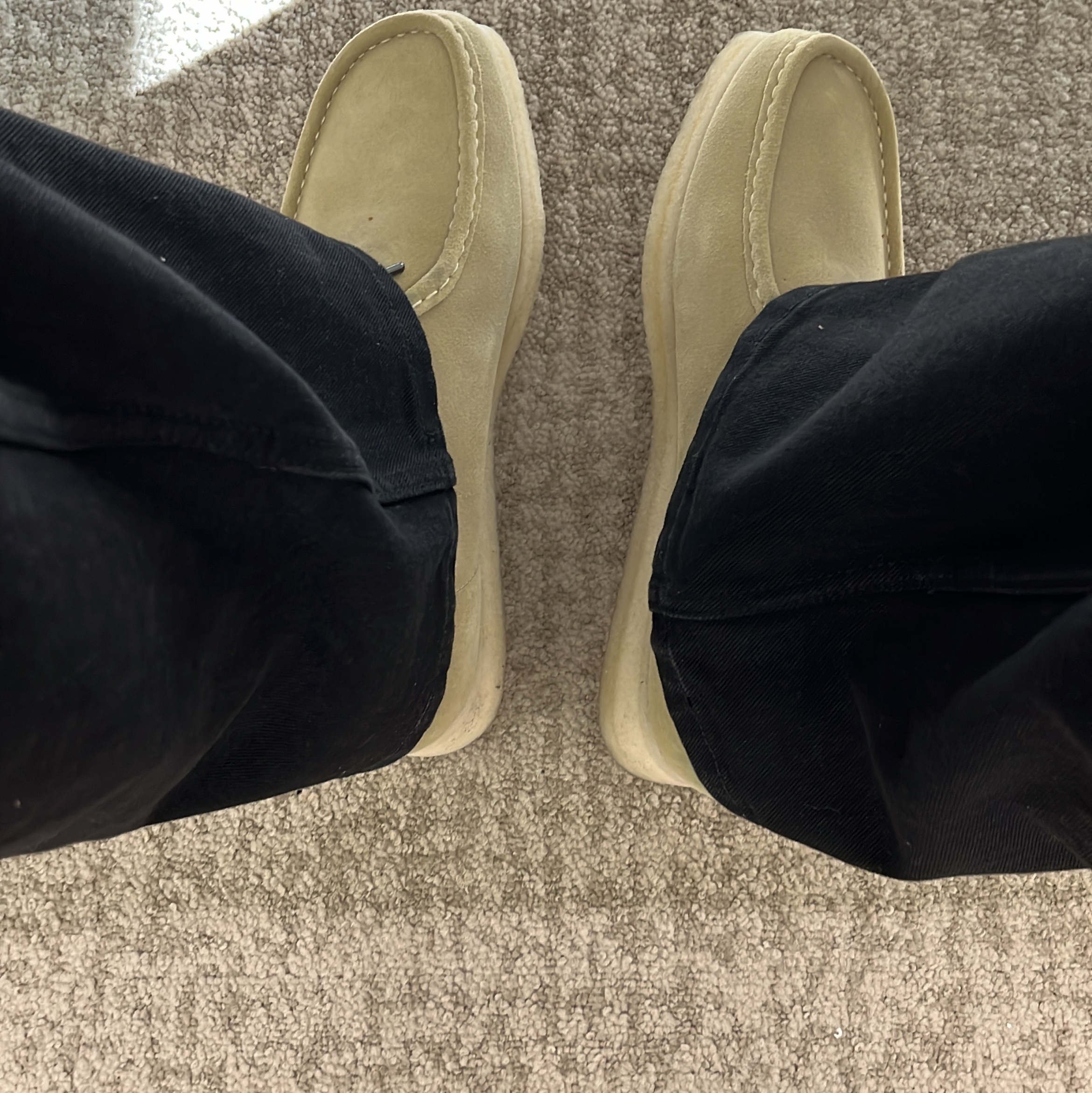 Clarks Wallabee Maple Suede 착용 스타일