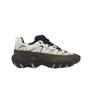Diesel S-Prototype-P1 Sneakers With Transparent Rubber Overlay Black White