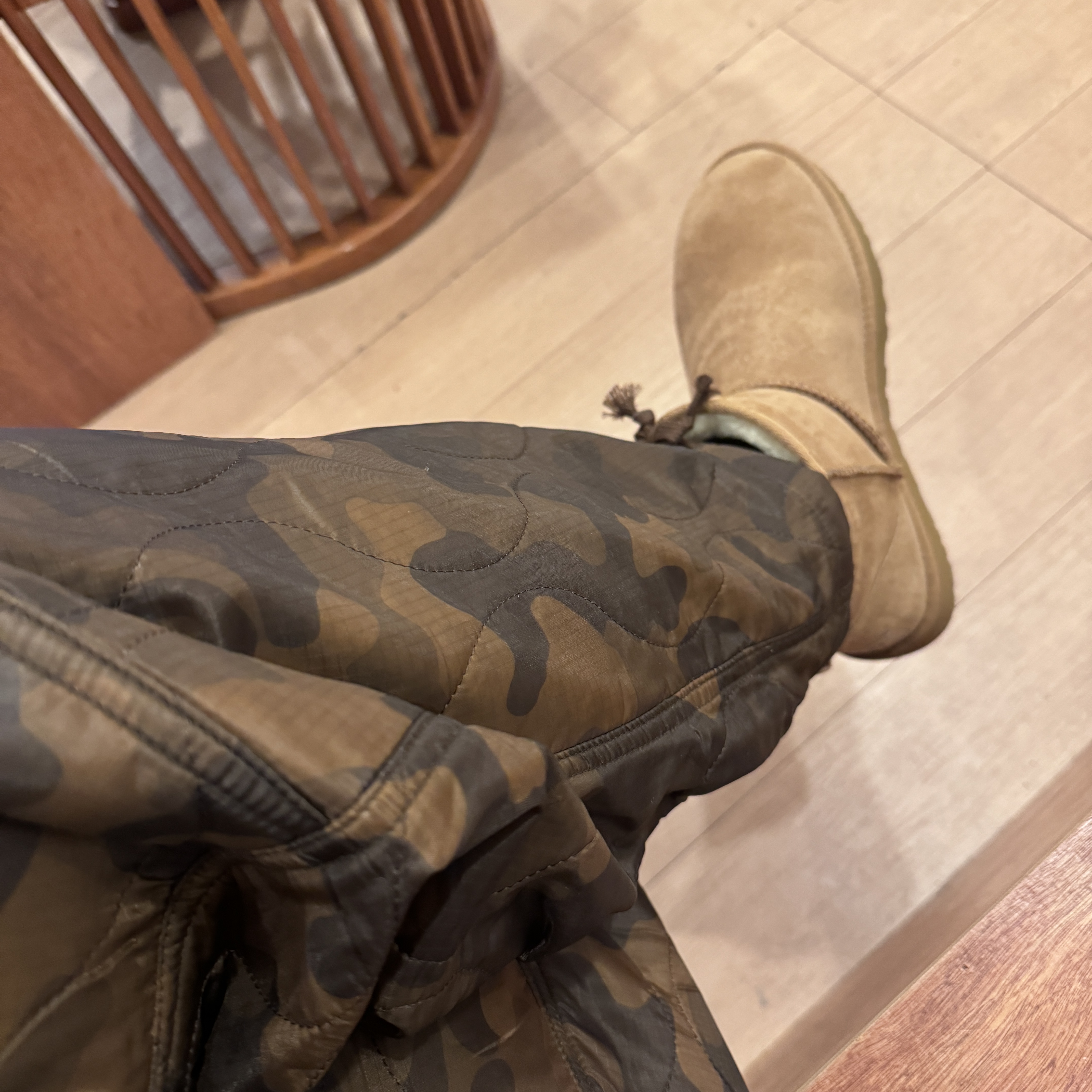 UGG Classic Mini Boots Chestnut 착용 스타일