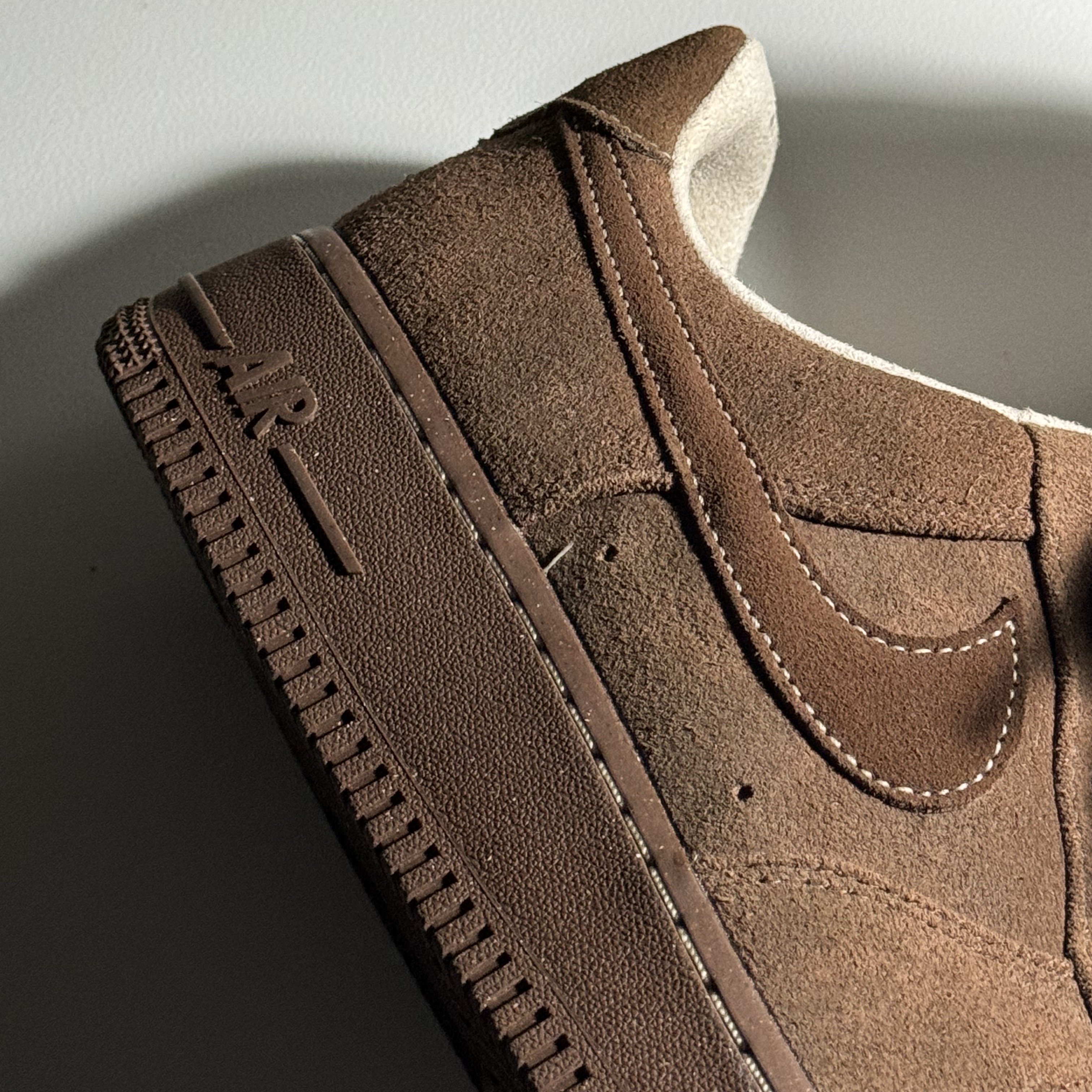 (W) Nike Air Force 1 '07 Cacao Wow 착용 스타일 - 2